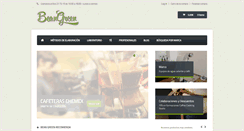 Desktop Screenshot of bean-green.com